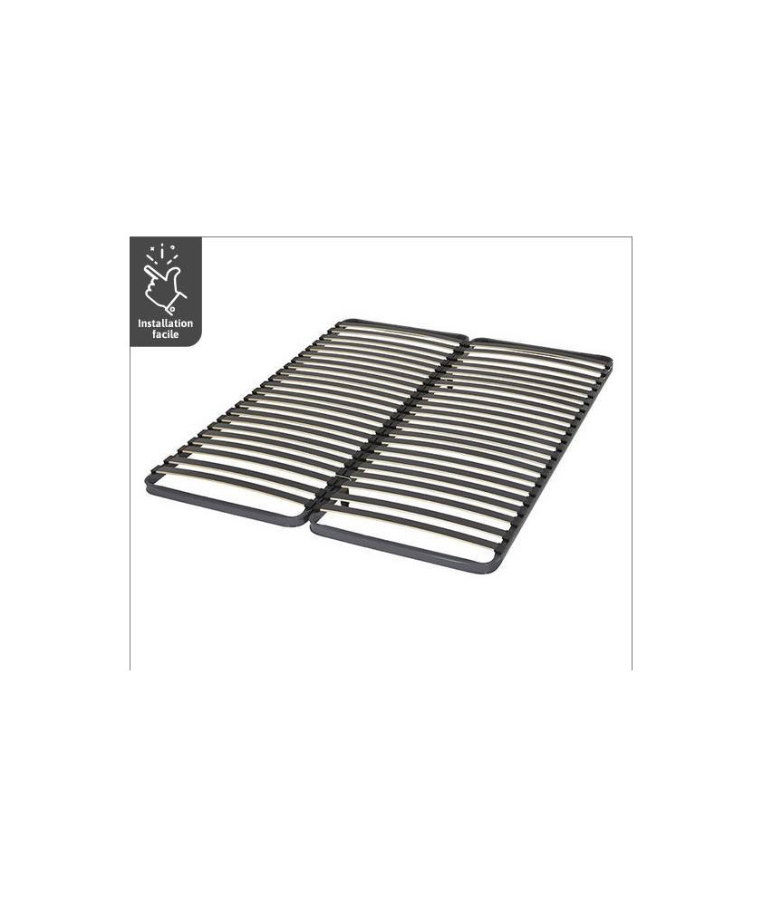 SOMMIER A LATTES 80+80/200 CM