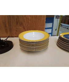 ASSIETTES CREUSES ESPRIT PROVENCALE