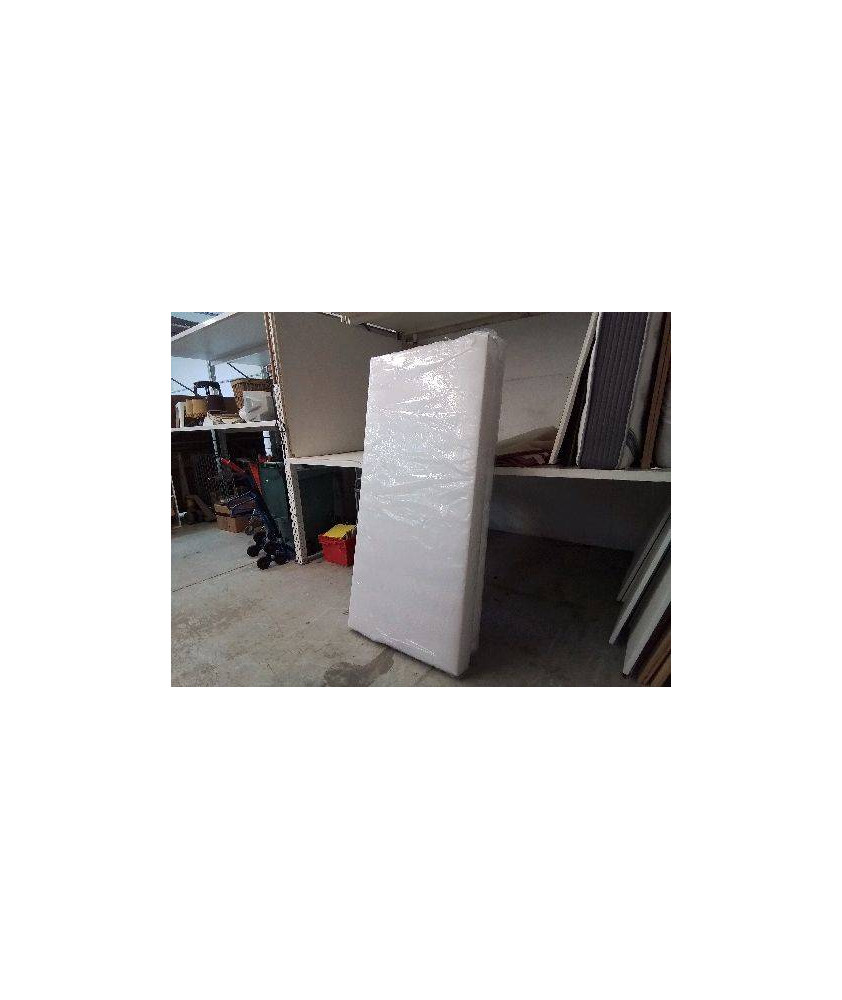 SOMMIER TAPISSÉ BLANC REF WTC124656270_260494-A-HJ