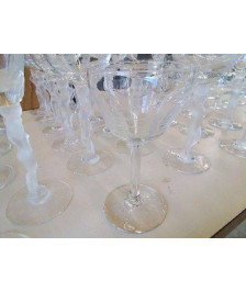 VERRE A VIN CISELÉ