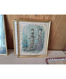 TABLEAU CADRE DORÉ 