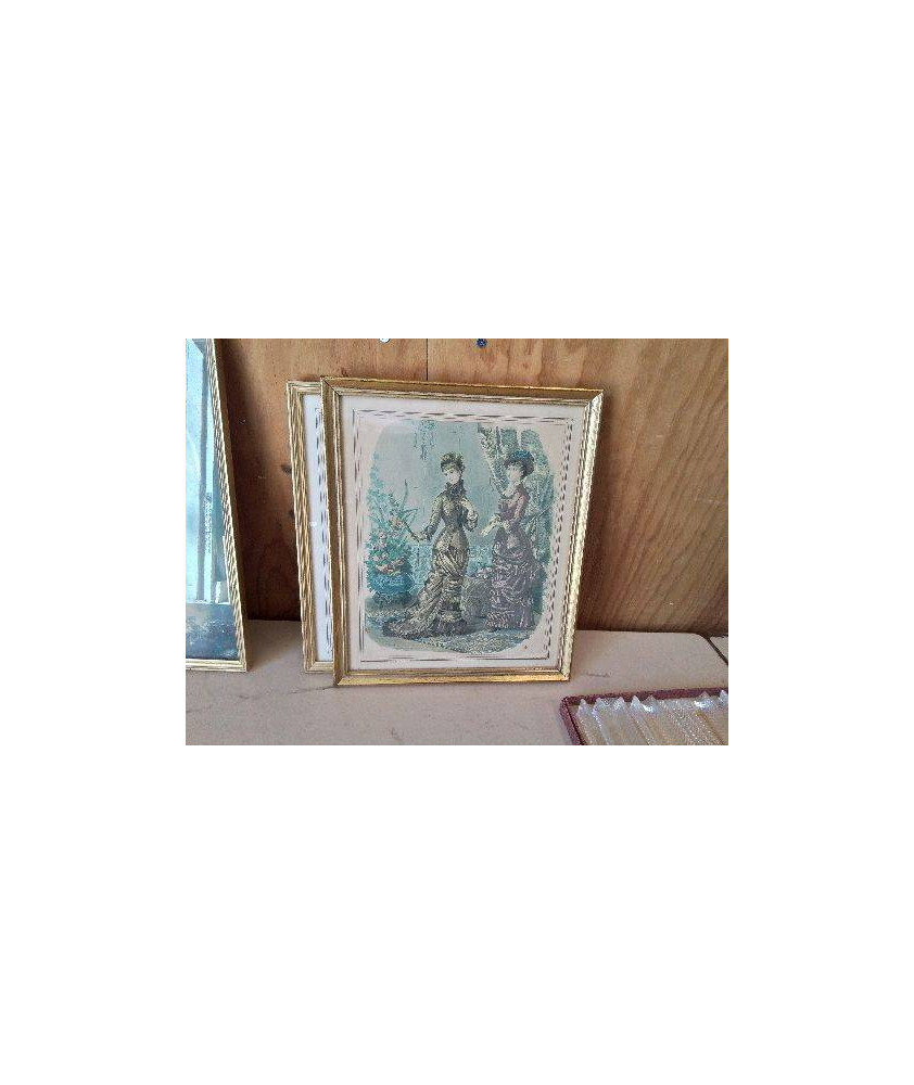 TABLEAU CADRE DORÉ 