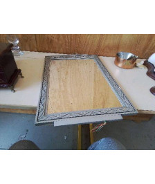 MIROIR BORDURE GRIS