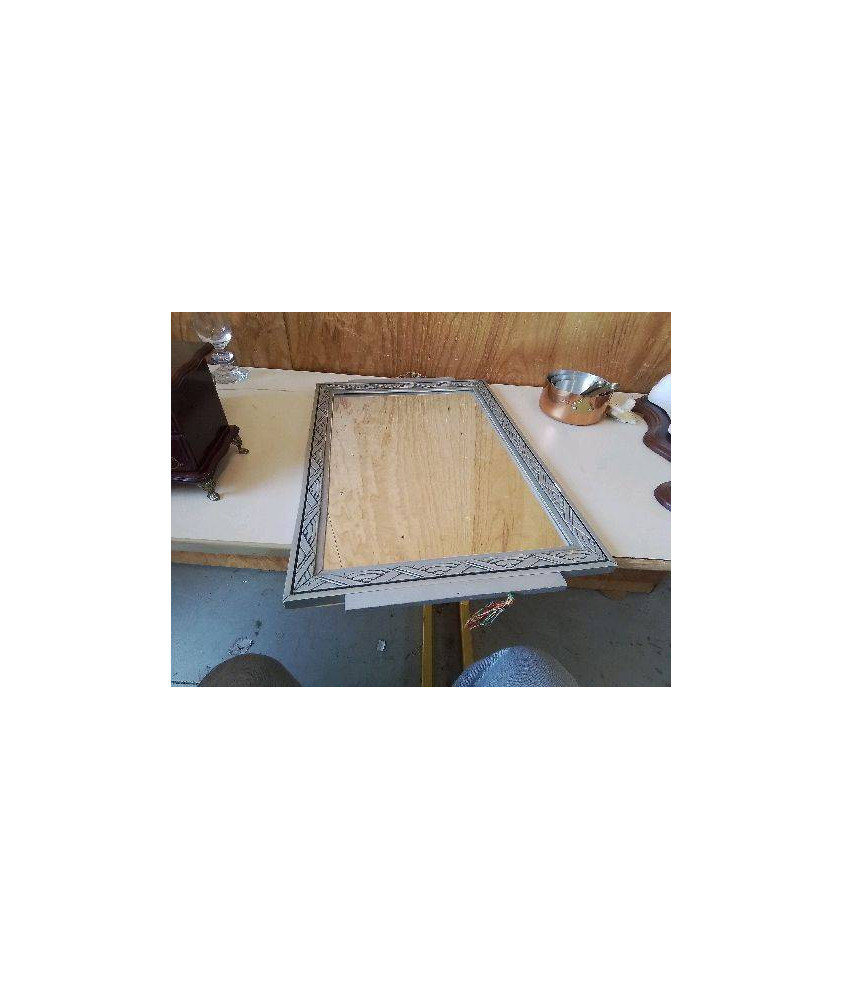 MIROIR BORDURE GRIS
