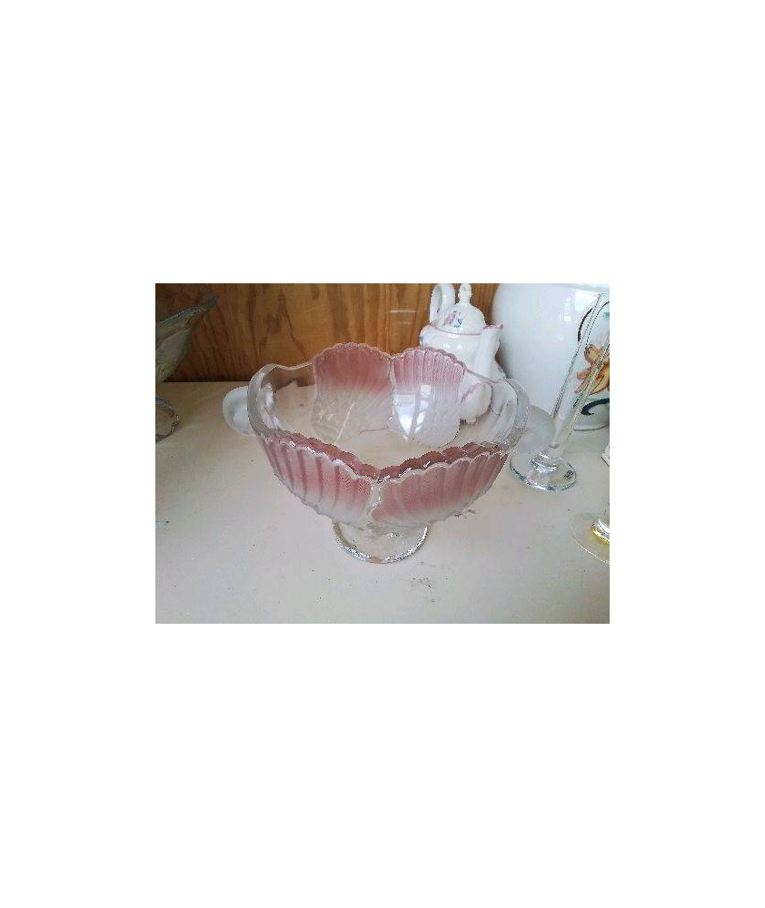 COUPE A FRUIT SIGNE ROSE 