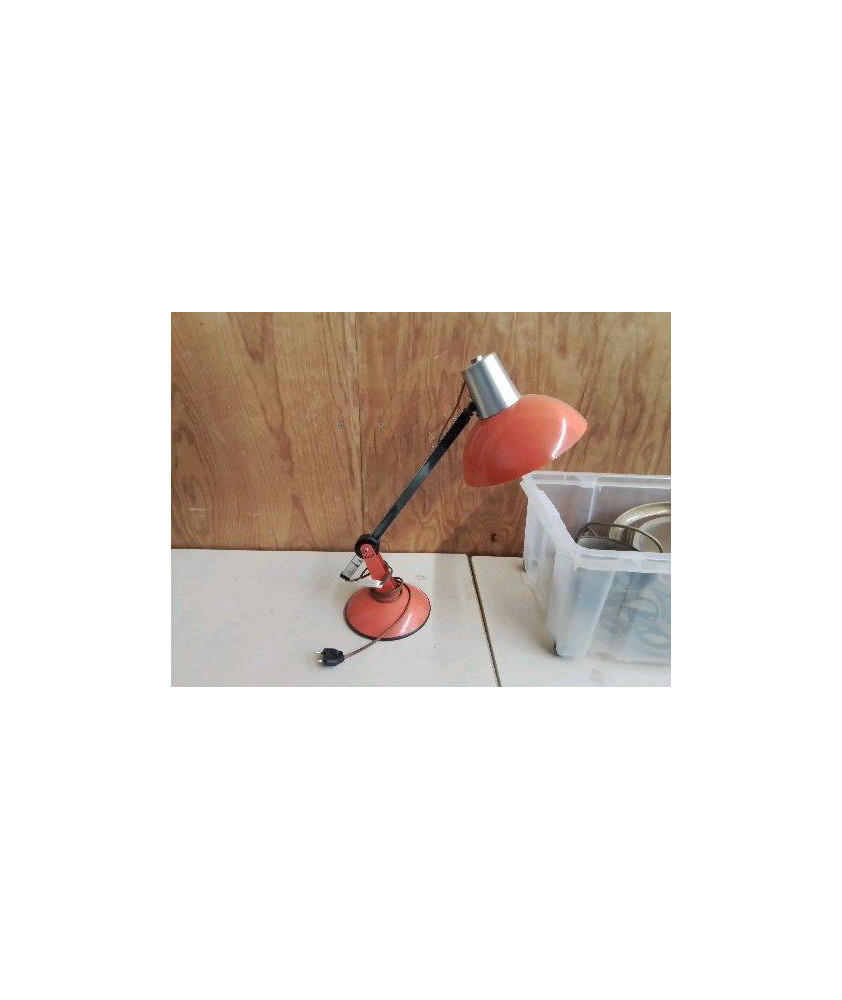 LAMPE DE BUREAU ORANGE