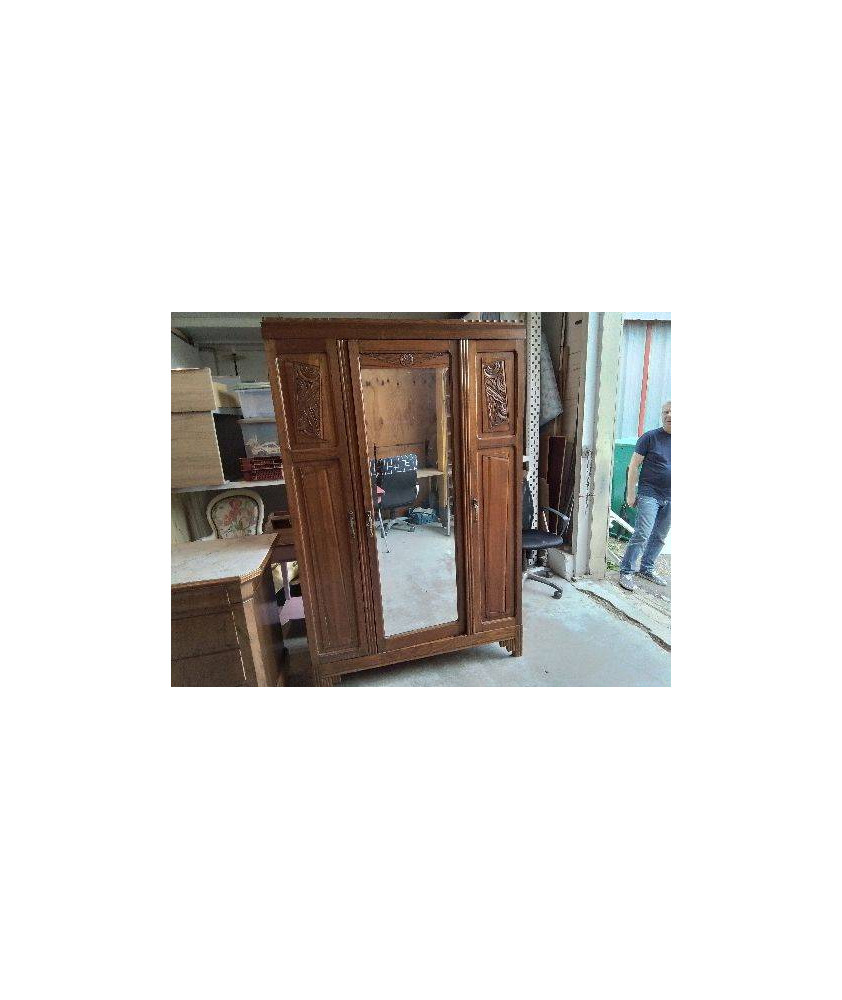 ARMOIRE ART DECO 3 PORTES