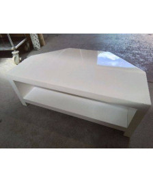 MEUBLE TV LAQUÉ BLANC 