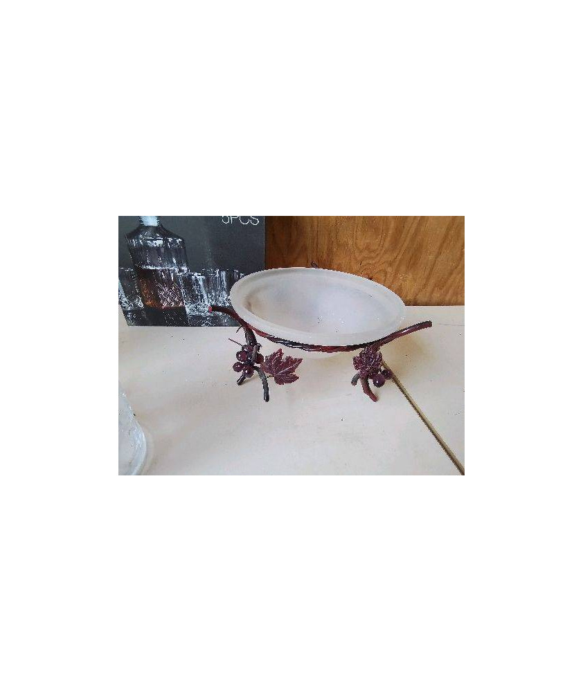COUPE VERRE DEPOLI ART DECO
