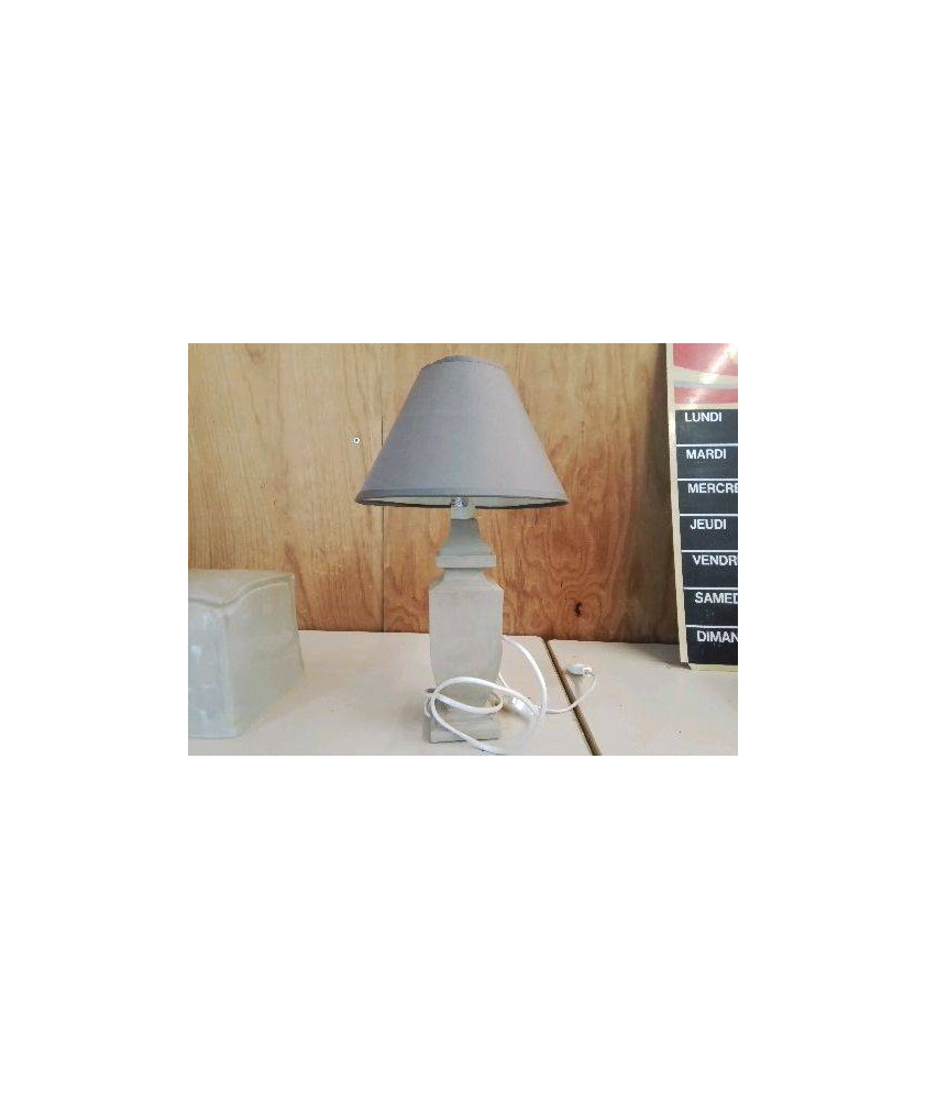 PETITE LAMPE GRISE 