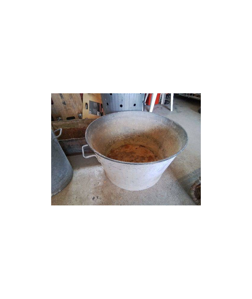 GRANDE BASSINE EN ZINC