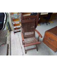 CHAISE EN TECK