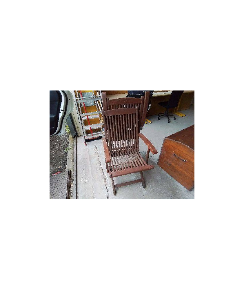 CHAISE EN TECK