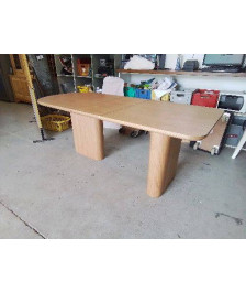 TABLE EXTENSIBLE 4-6-8 PERSONNES REF: NVGORDER15909-HJ