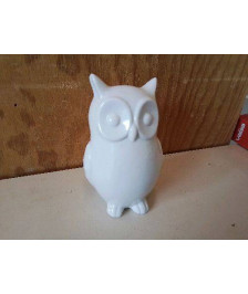 HIBOUX EN PORCELAINE 