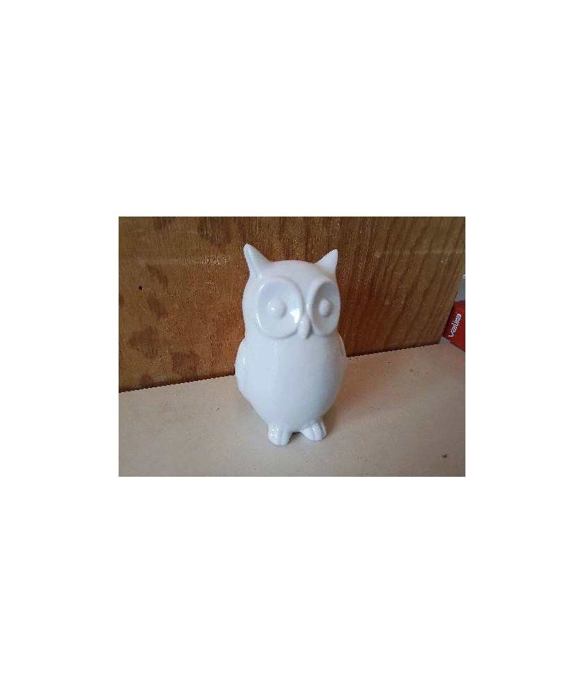 HIBOUX EN PORCELAINE 