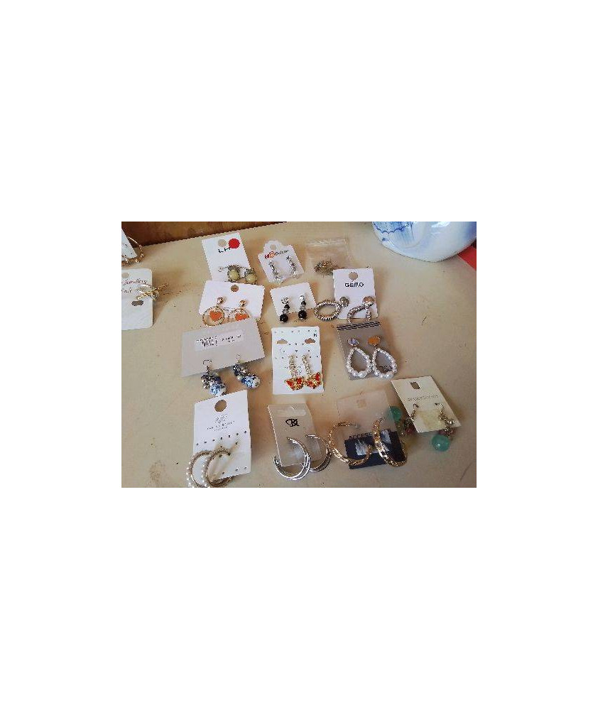 BOUCLES D’OREILLES FANTAISIE 