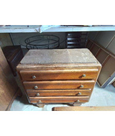 COMMODE MARBRÉ STYLE ART DECO