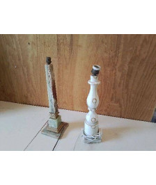 LAMPE PIED EN MARBRE 