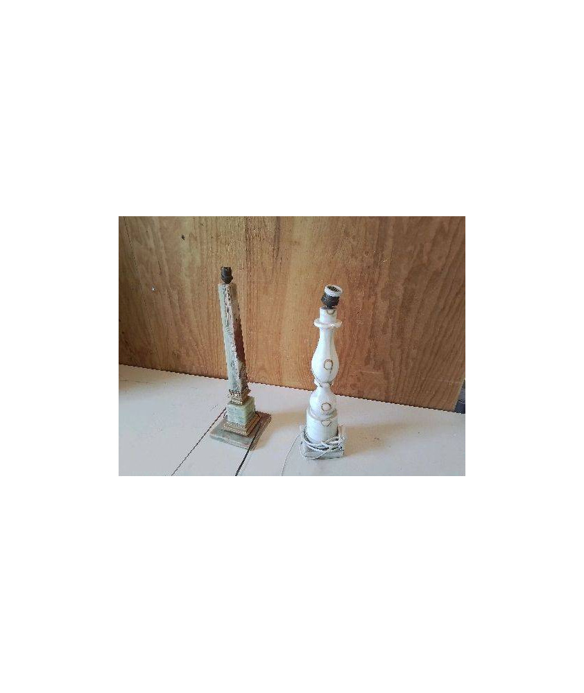 LAMPE PIED EN MARBRE 
