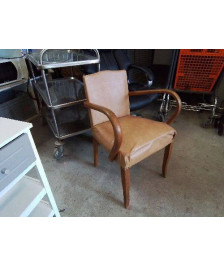FAUTEUIL BRIDGE SKY CARAMEL