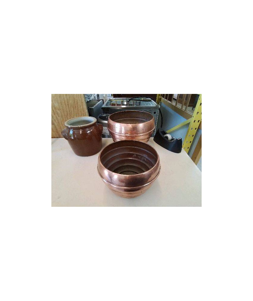 CACHE POT CUIVRE