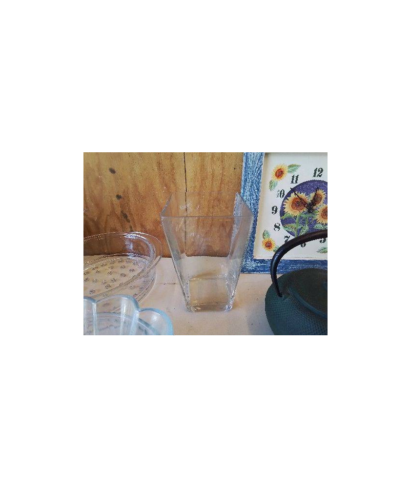 VASE EN VERRE 
