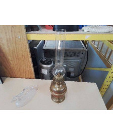 LAMPE À HUILE EN LAITON 