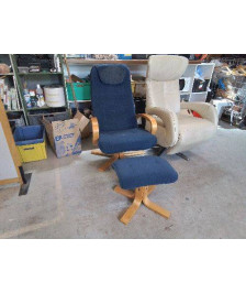 FAUTEUIL RELAX ET SON OTTOMAN