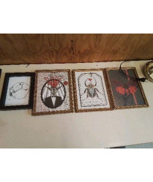 PETITS CADRES DECO ANIMAUX 