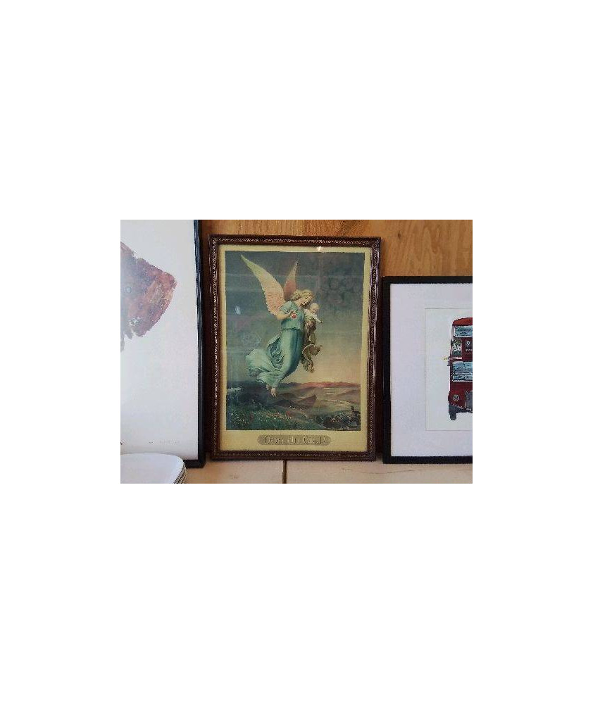 REPRODUCTION ARTISTIQUE VINTAGE ENCADRÉ 