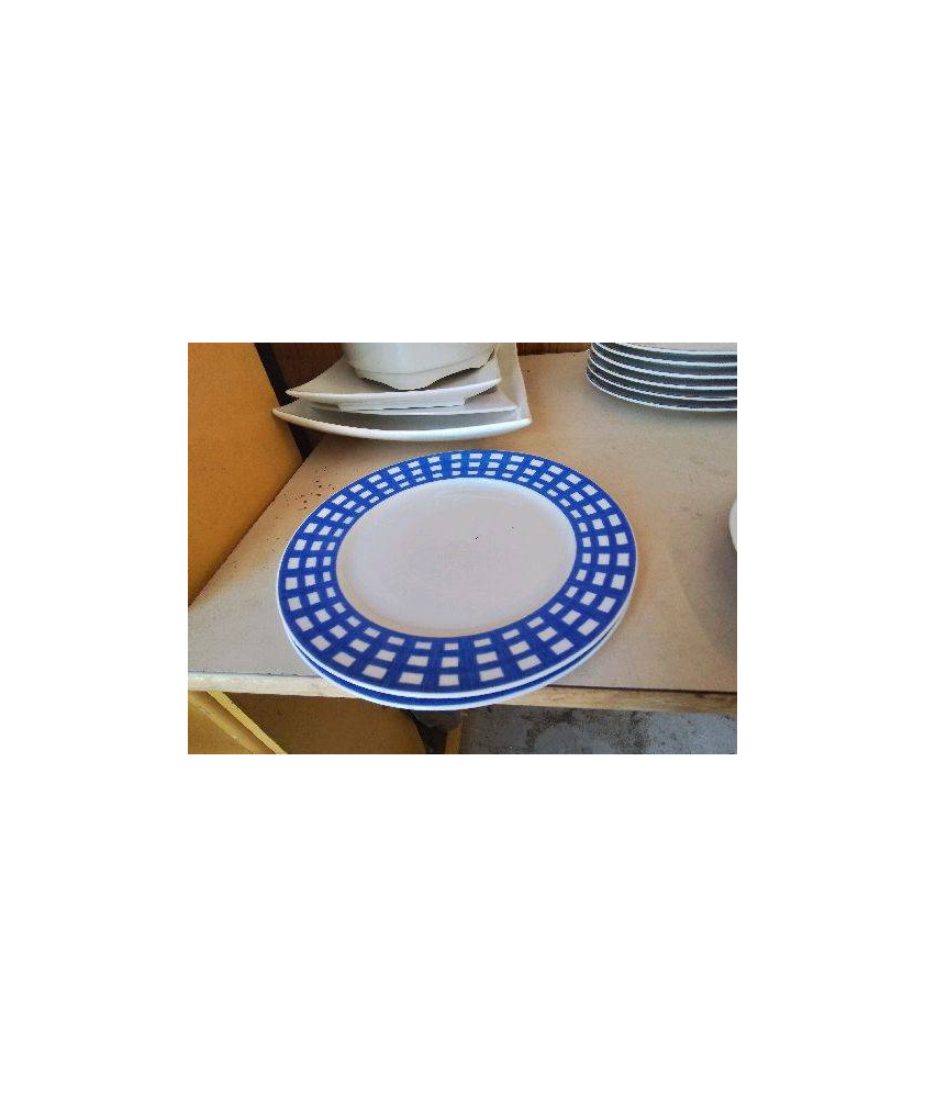 DUO PETITE ASSIETTE BLEU 