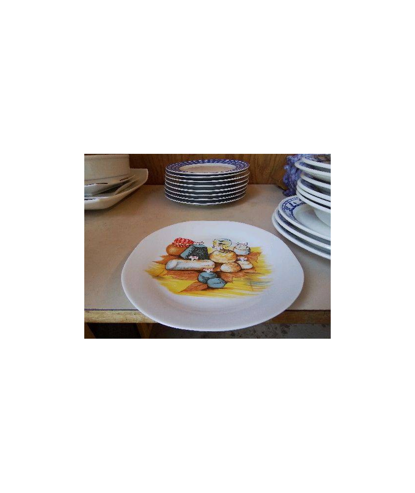 ASSIETTE À DESSERT FROMAGE 