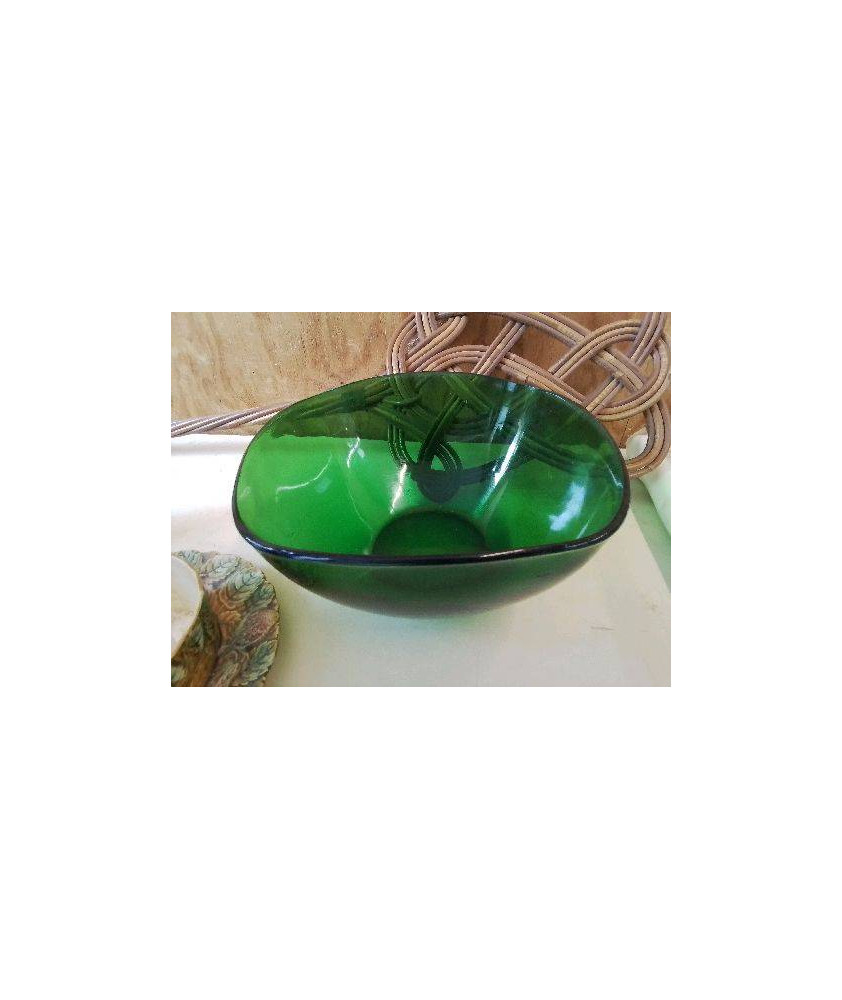 SALADIER EN VERRE