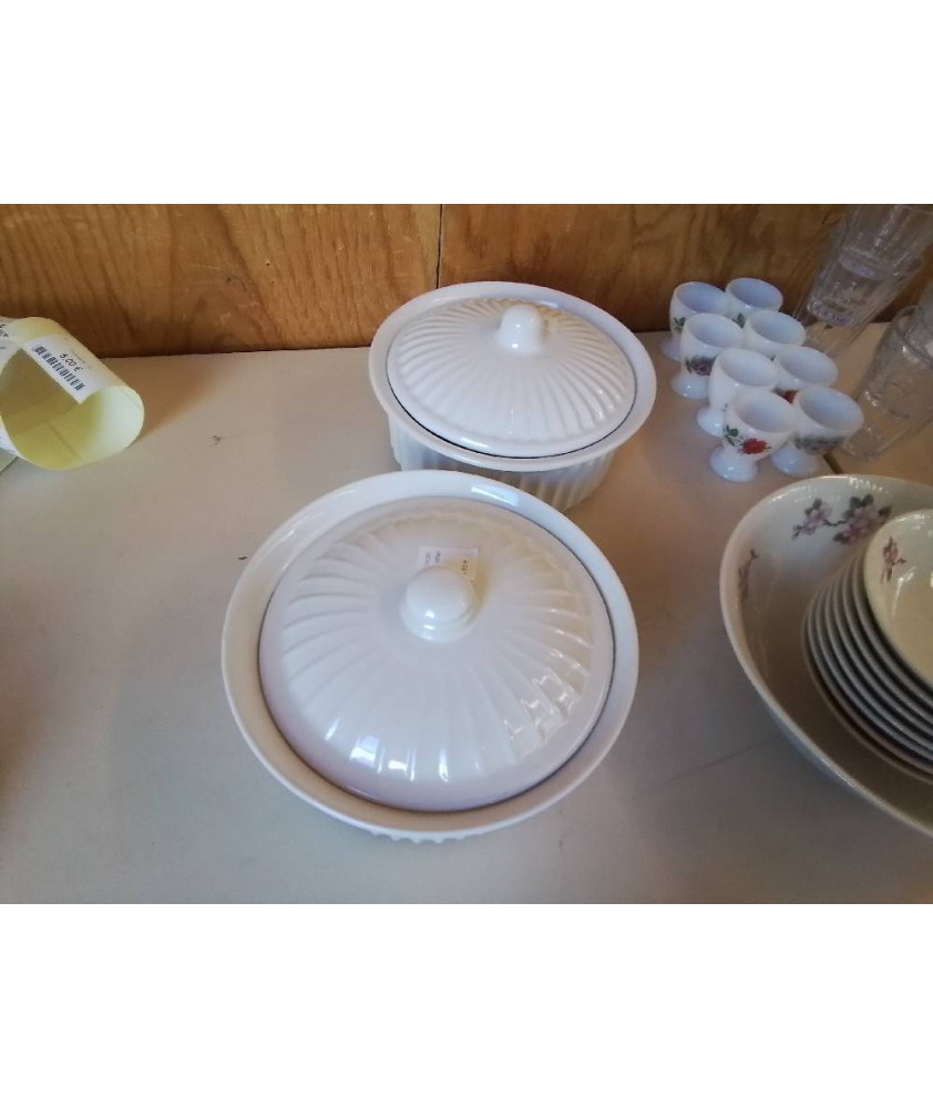 PLAT DE CUISSON BLANC 