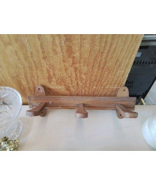 PORTE MANTEAU EN BOIS STYLE ART DECO 