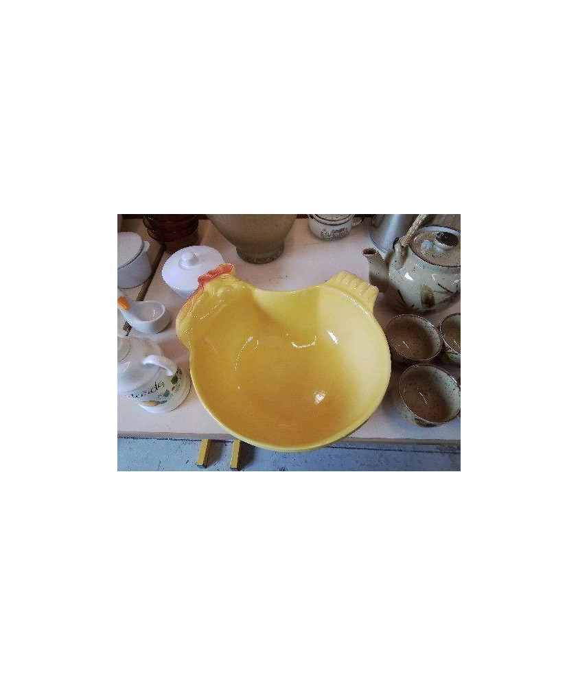 PLAT COCOTTE JAUNE 