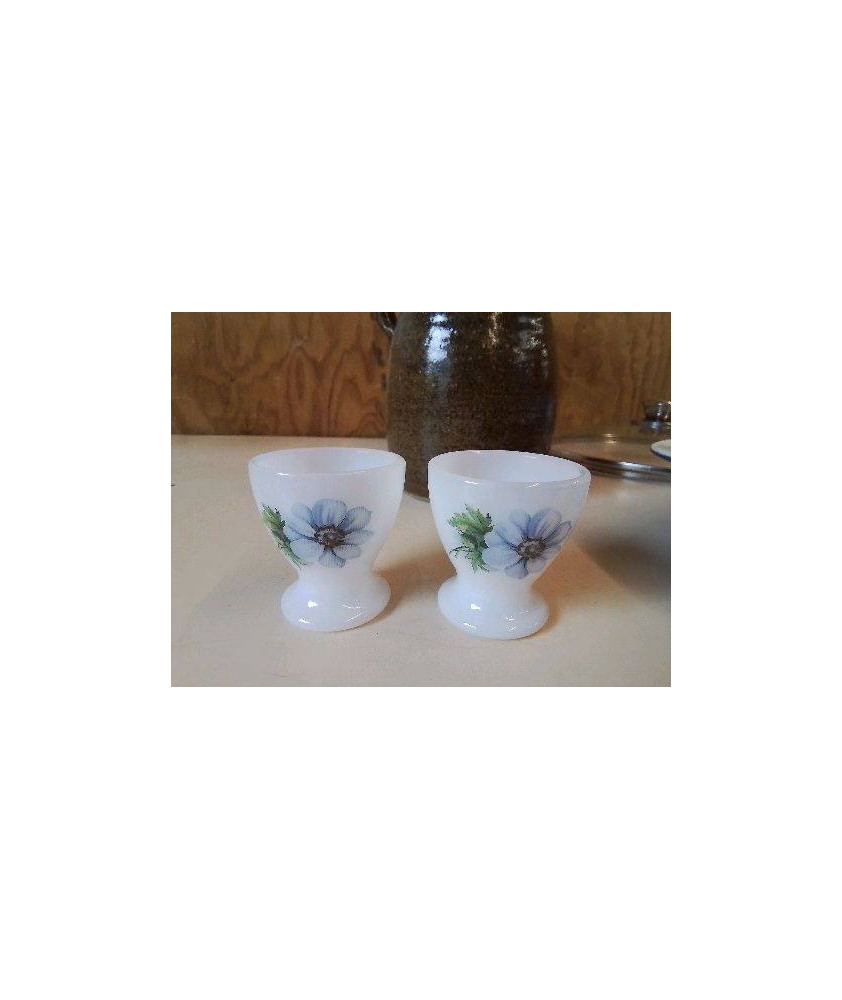 COQUETIER ARCOPAL MOTIF FLORAL 