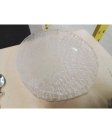 PLAT FEUILLE DE CHOU EN VERRE