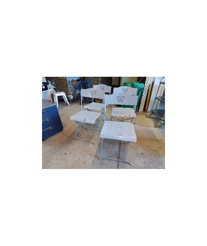 CHAISE DE JARDIN PLIANTES