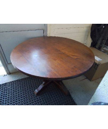 TABLE RONDE PIED CENTRALE 