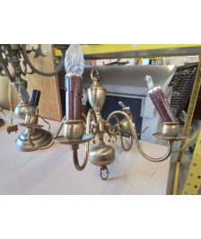 LUSTRE HOLLANDAIS EN LAITON