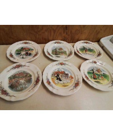 ASSIETTE SCENE CHAMPETRE 