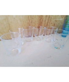 LOT DE 6 VERRES A MOUTARDE 