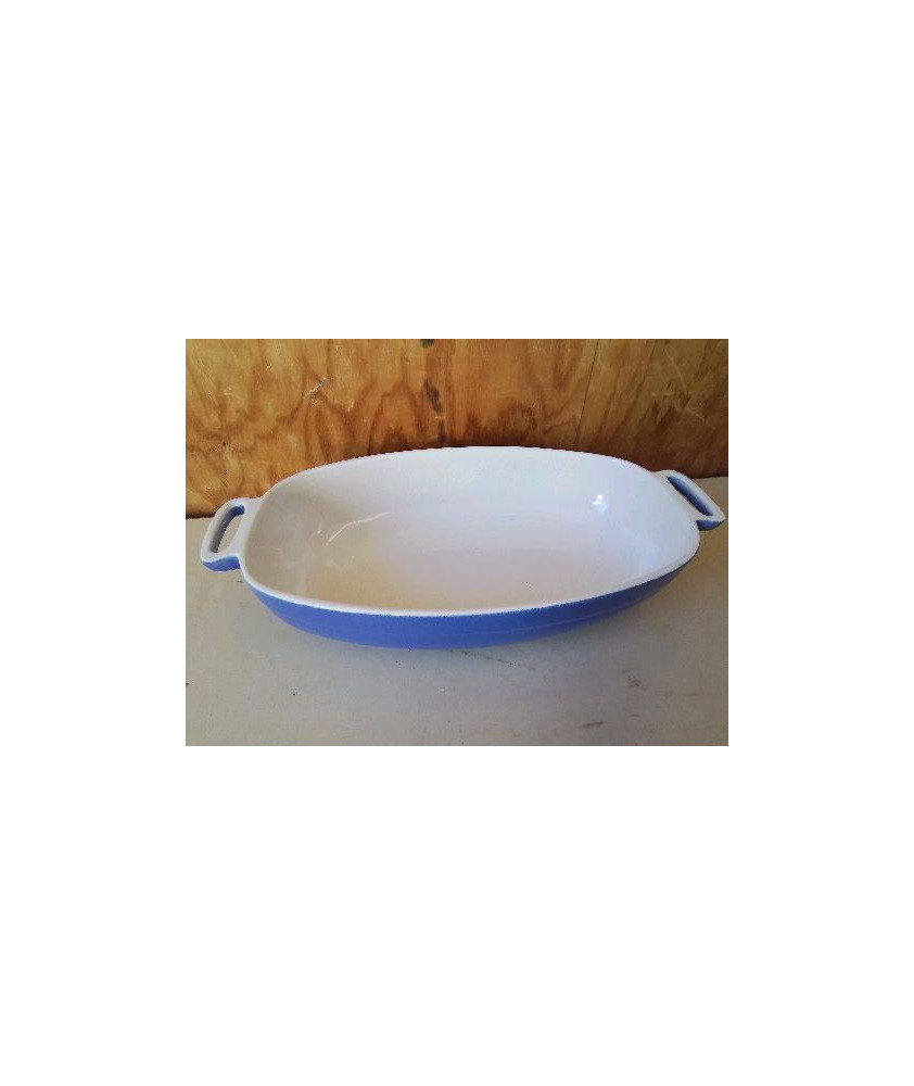 PLAT EN GRES ÉMAILLÉE 