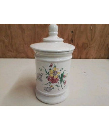 POT EN CERAMIQUE BLANCHE 