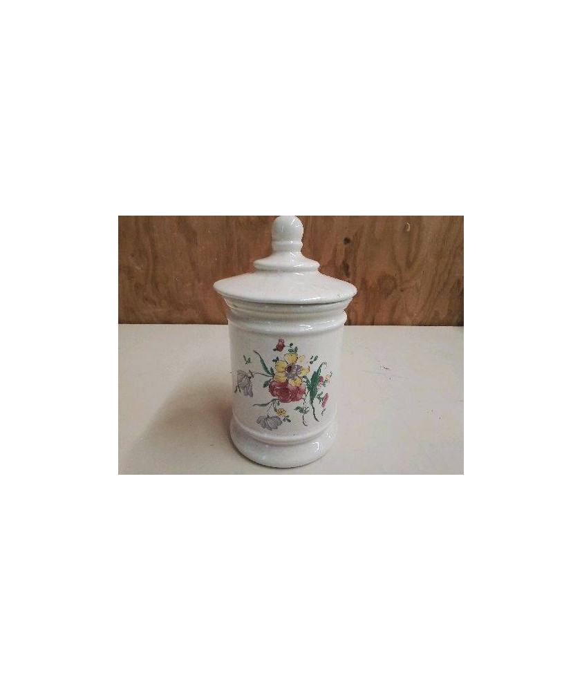 POT EN CERAMIQUE BLANCHE 