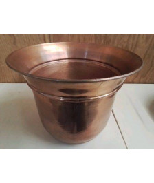 CACHE POT EN CUIVRE 