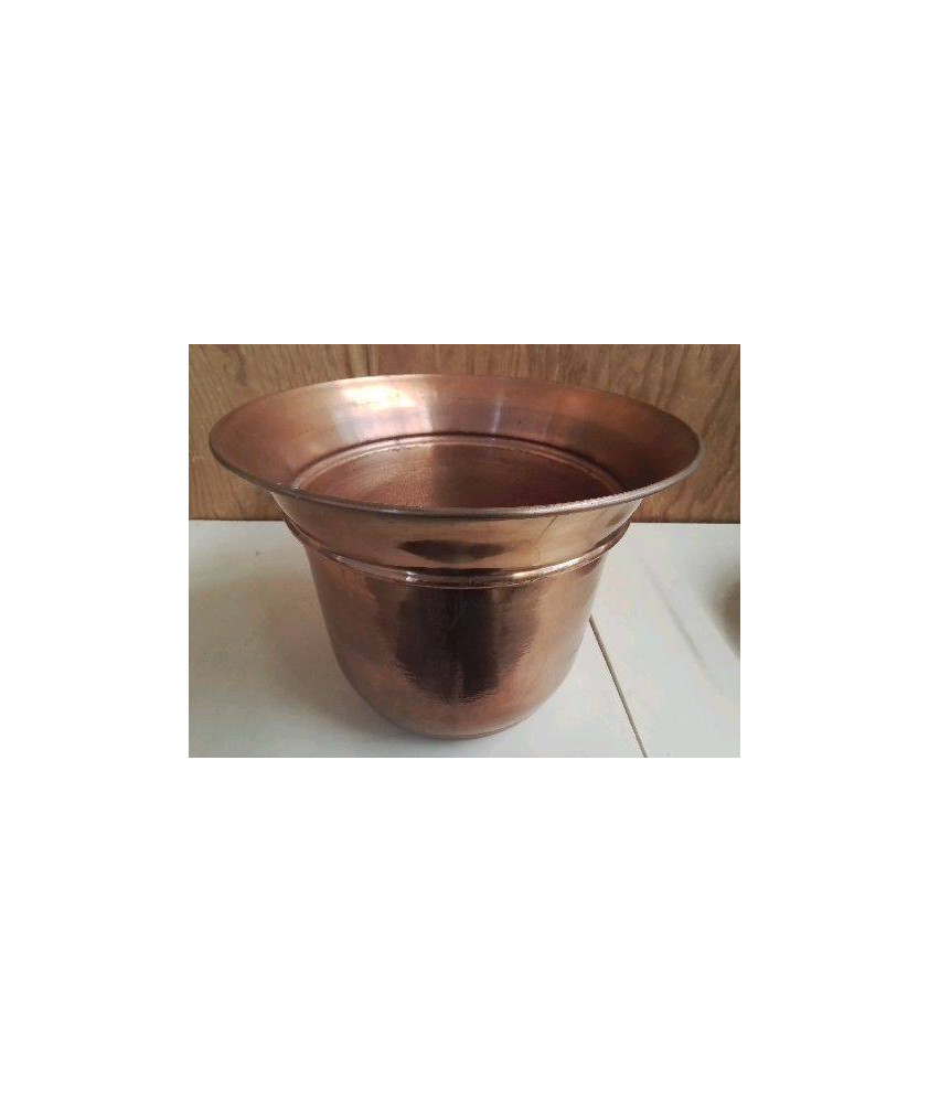 CACHE POT EN CUIVRE 