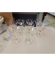 LOT DE 8 VERRE À COCKTAIL 